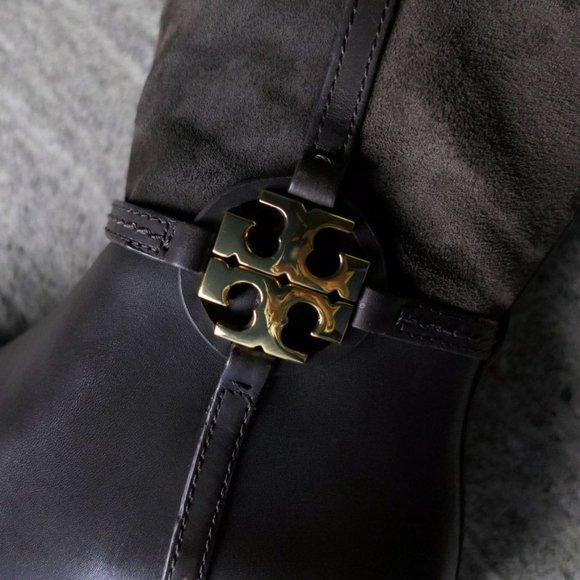 tory burch miller 25mm suede boots - Picture 5 of 9